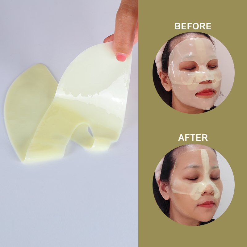 Masque de nuit anti-rides en hydrogel au collagène bio - 6